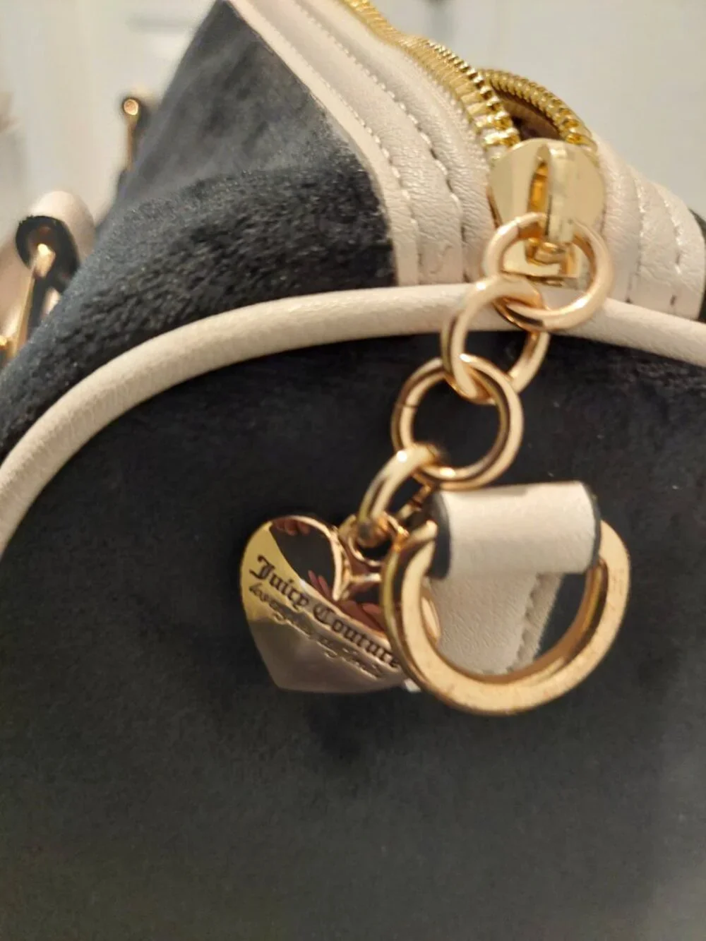 Juicy Couture Black and Cream